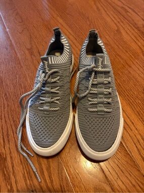Grey Knit Casual  Sneakers